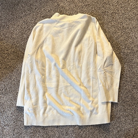 Talbots Cream Knit Top - Picture 4 of 4